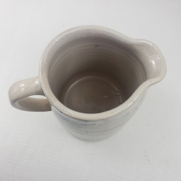 Vtg 1980 Stoneware "Lemonade" Pitcher Studio Pottery Artist Signed by CeCe Bode - Picture 7 of 16